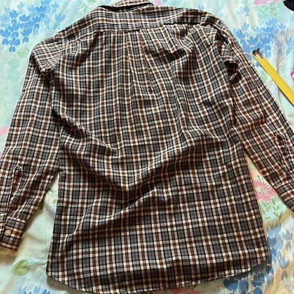 Vintage Levi’s Button Down Plaid Western Shirt Tapered Fit - Small - Picture 12 of 13